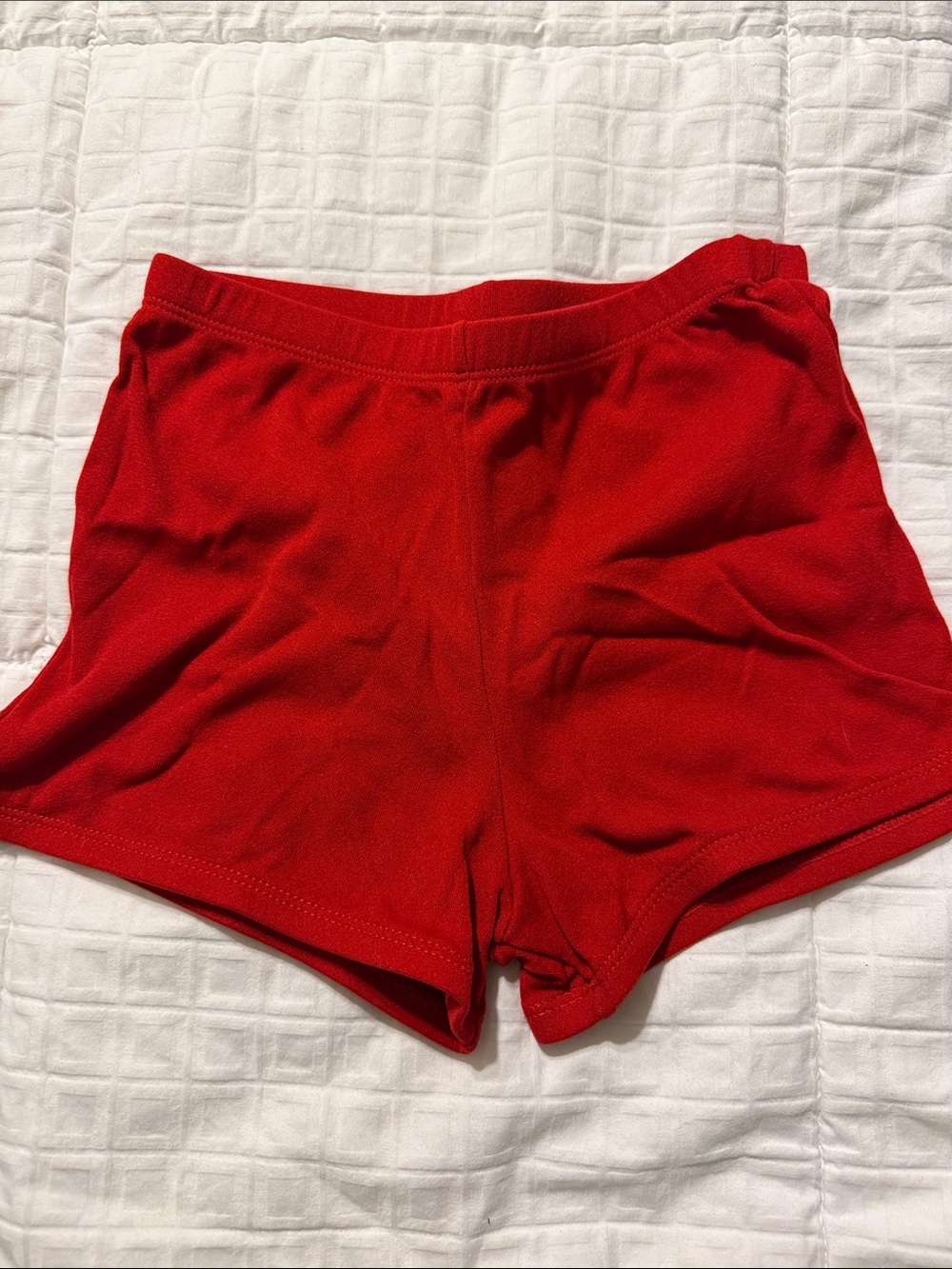 Women's Athletic Shorts - Red